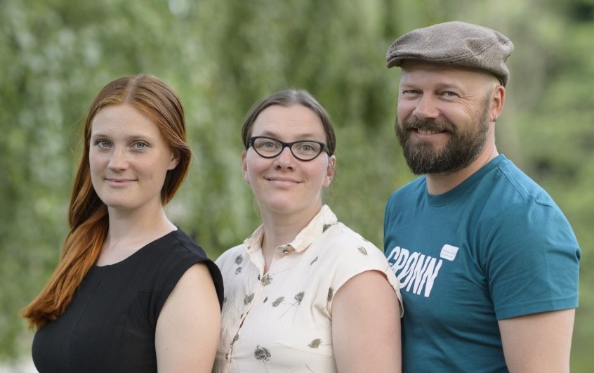 Fra venstre: Ingrid Kleiva Møller, Solveig Arnesen, Rasmus Reinvang